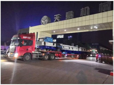 年終歲末天意機械發(fā)貨忙 加班加點為市場！